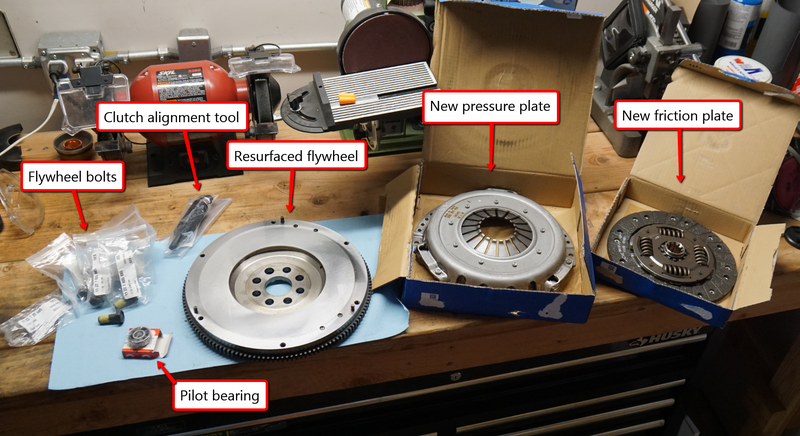 Illustration for article titled Check Out the Original 230,000-Mile Clutch From My Project BMW E30